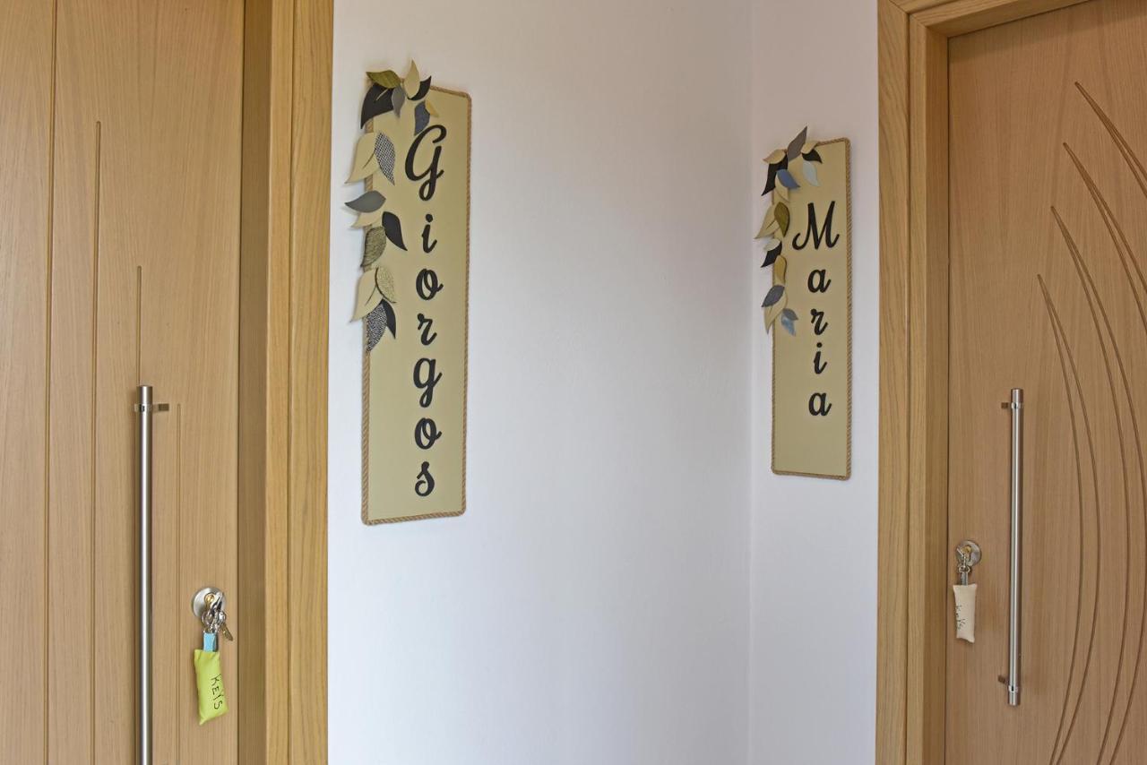 Giorgos & Maria Villas Agios Matthaios  Ngoại thất bức ảnh