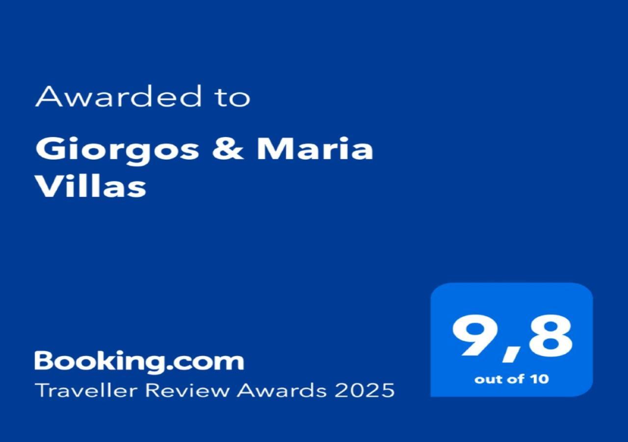 Giorgos & Maria Villas Agios Matthaios  Ngoại thất bức ảnh