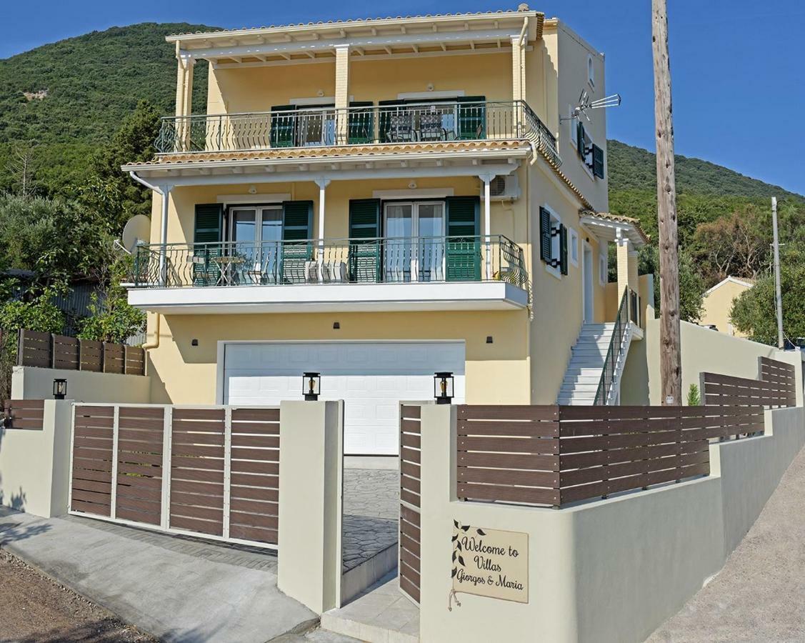 Giorgos & Maria Villas Agios Matthaios  Ngoại thất bức ảnh