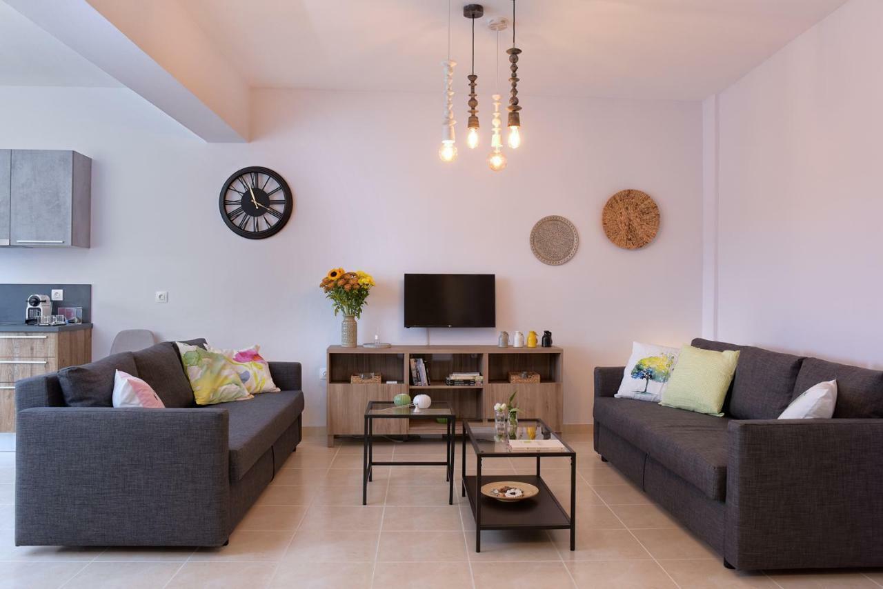 Giorgos & Maria Villas Agios Matthaios  Ngoại thất bức ảnh