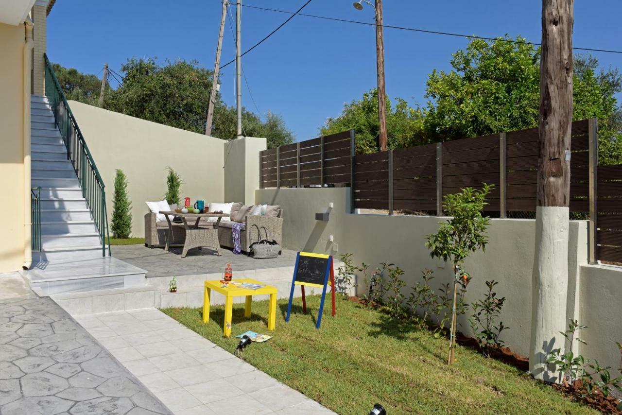Giorgos & Maria Villas Agios Matthaios  Ngoại thất bức ảnh